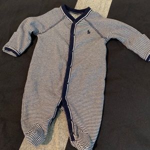 Newborn Ralph Lauren Onesie